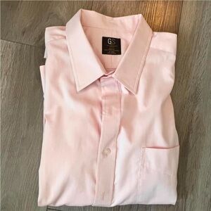 GS Light Pink Men's Dress Shirt